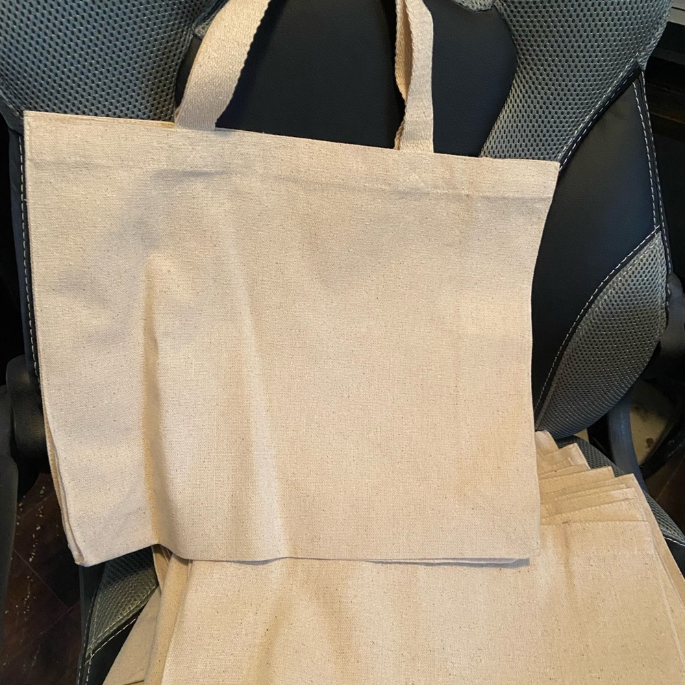 Brand new canvas totes